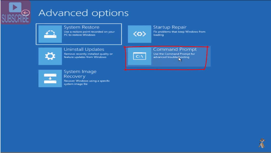 repairing windows 10 from command prompt