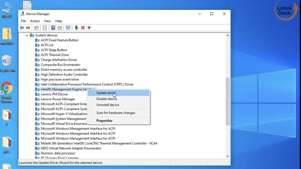 Intel management engine interface ошибка код 37