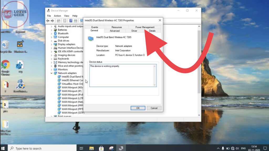 WiFi settings not showing in settings windows 10