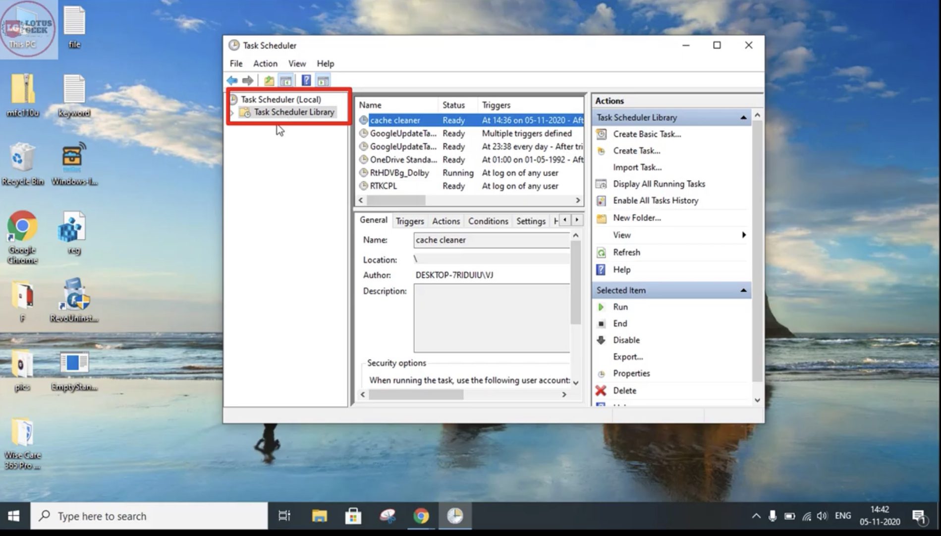Automatically Clear RAM Cache Memory in Windows 10 - LotusGeek | Lotus Geek - One stop solution ...
